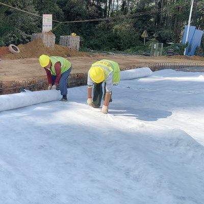 환경 공학용 부착지 직물