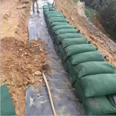 환경 친화적 인 모래 장벽 가방 자외선 저항성 재사용 가능한 최대 퇴적 보유를 위해 설계 30 * 70cm / 25 * 70 / 40 * 60 흰색