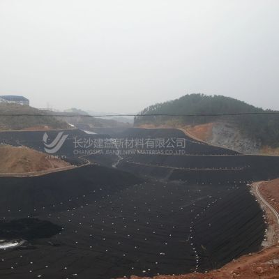 산과 알칼리 저항성, 찢기 저항성 HDPE 매끄러운 지오 엠브레인