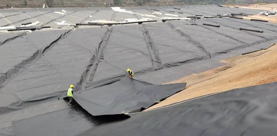 우수한 화학 저항성 HDPE 평탄 지오 엠브라인