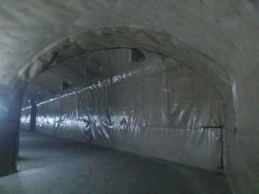 터널 방출 방지 프로젝트용 고밀도 폴리에틸렌 HDPE 지오 엠브라인