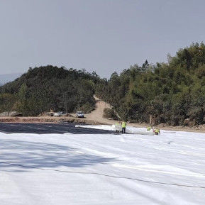 분리 기능 비조직 긴 필라멘트 지오텍스틸 광산 쓰레기 매립지 용 1m-6m 폭