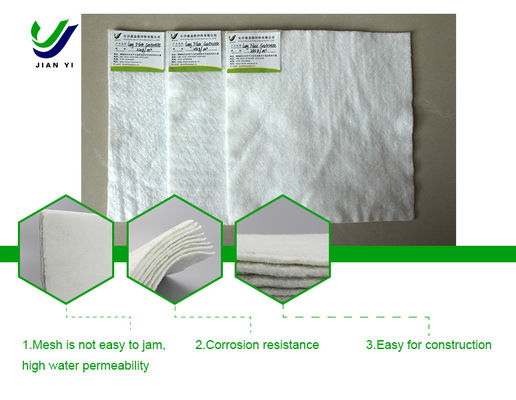 광산 임시 건설용 경량 UV 저항성 펑크 저항성 폴리프로필렌 지오텍스타일