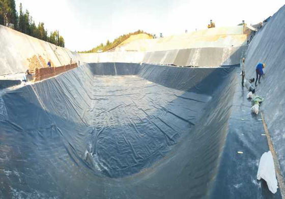 두꺼우고 내구성 있는 HDPE 지오 림프라인 인프라 프로젝트의 궁극적인 림프라인 솔루션