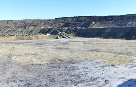 비조직 폴리프로필렌 지오텍스틸, 높은 수소 투과성, 우수한 구멍 저항성, 광산 배수 시스템용 자외선 저항성