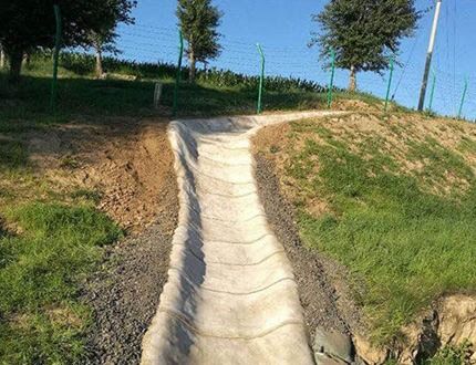 가혹한 환경 건설을 위한 4m 폭의 부식 방지 및 노화 방지 시멘트 담요