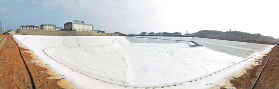 자외선 안정화 된 폴리에스터 지오텍스틸, 높은 수소 투과성 및 오픈 핏 광업에 대한 우수한 구멍 저항성