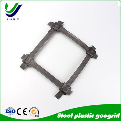 30~120KN/m 인장 강도 및 UV 저항성을 갖춘 고정밀 용접 강철 지오그리드 (인프라용)