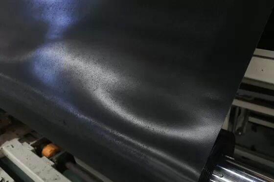 광택 조절 연못 프로젝트를 위한 고내화학성 HDPE 지오멤브레인 및 핫 웨지 용접